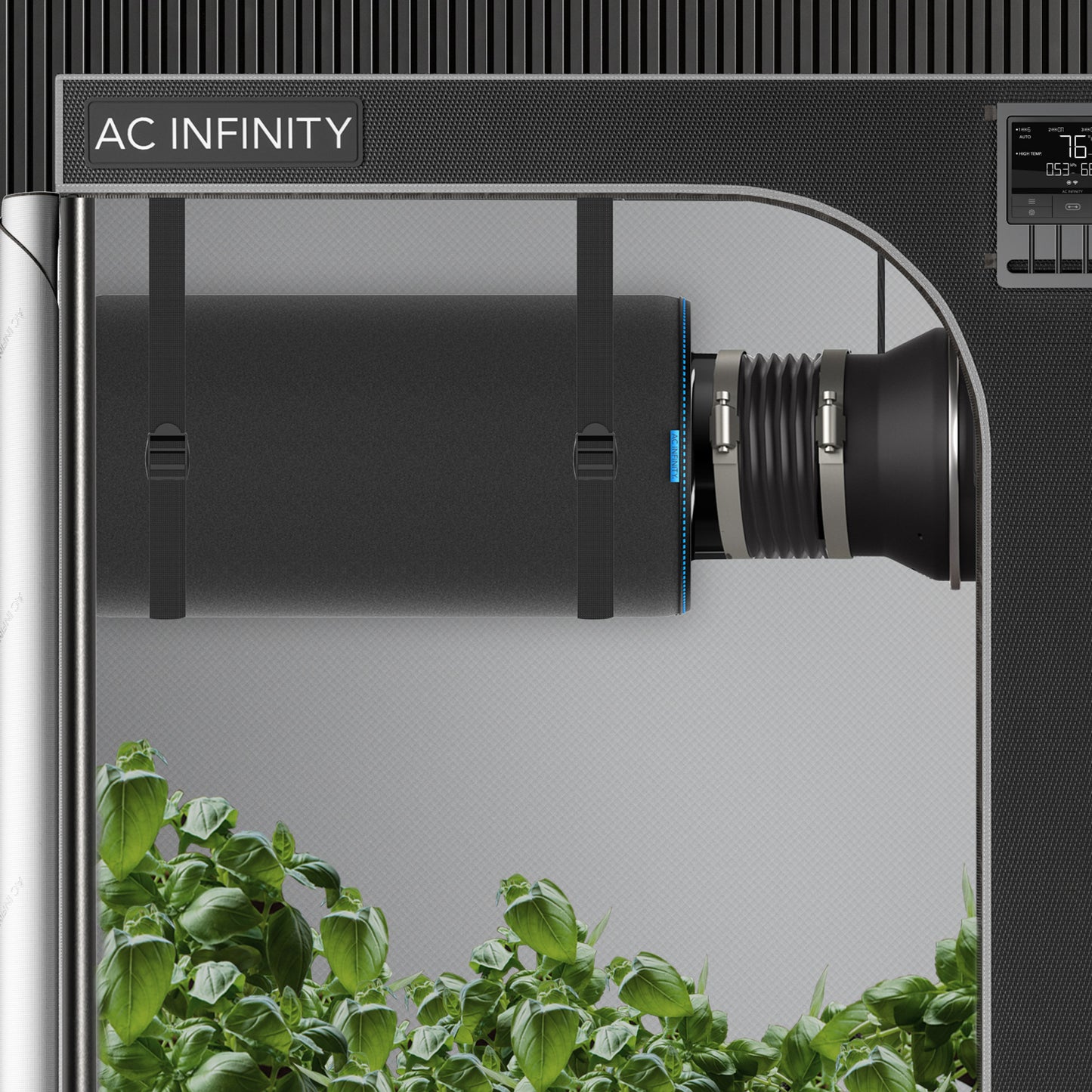 AC INFINITY, DUCT CARBON FILTER, AUSTRALIAN CHARCOAL, 6-INCH