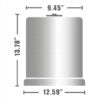 AUTOPOT CLEAR PROPAGATION LID FOR 6.6 GAL POTS