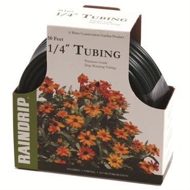 RainDrip 1/4" Vinyl Tubing 50' Coil Green