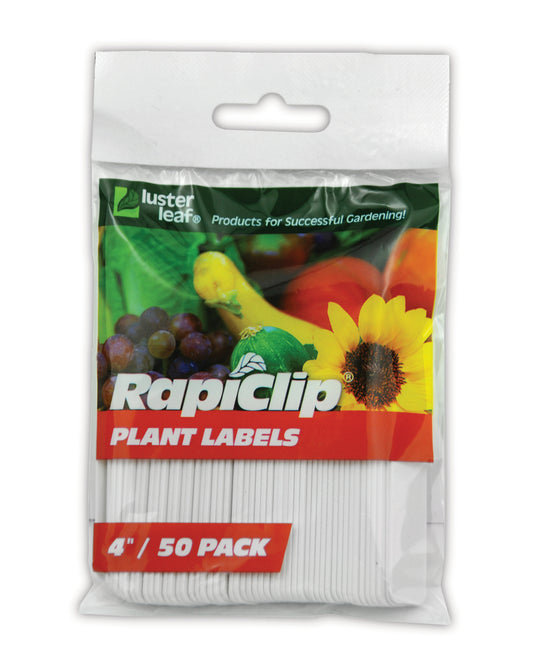 Luster Leaf 4" Plant Labels 50pk